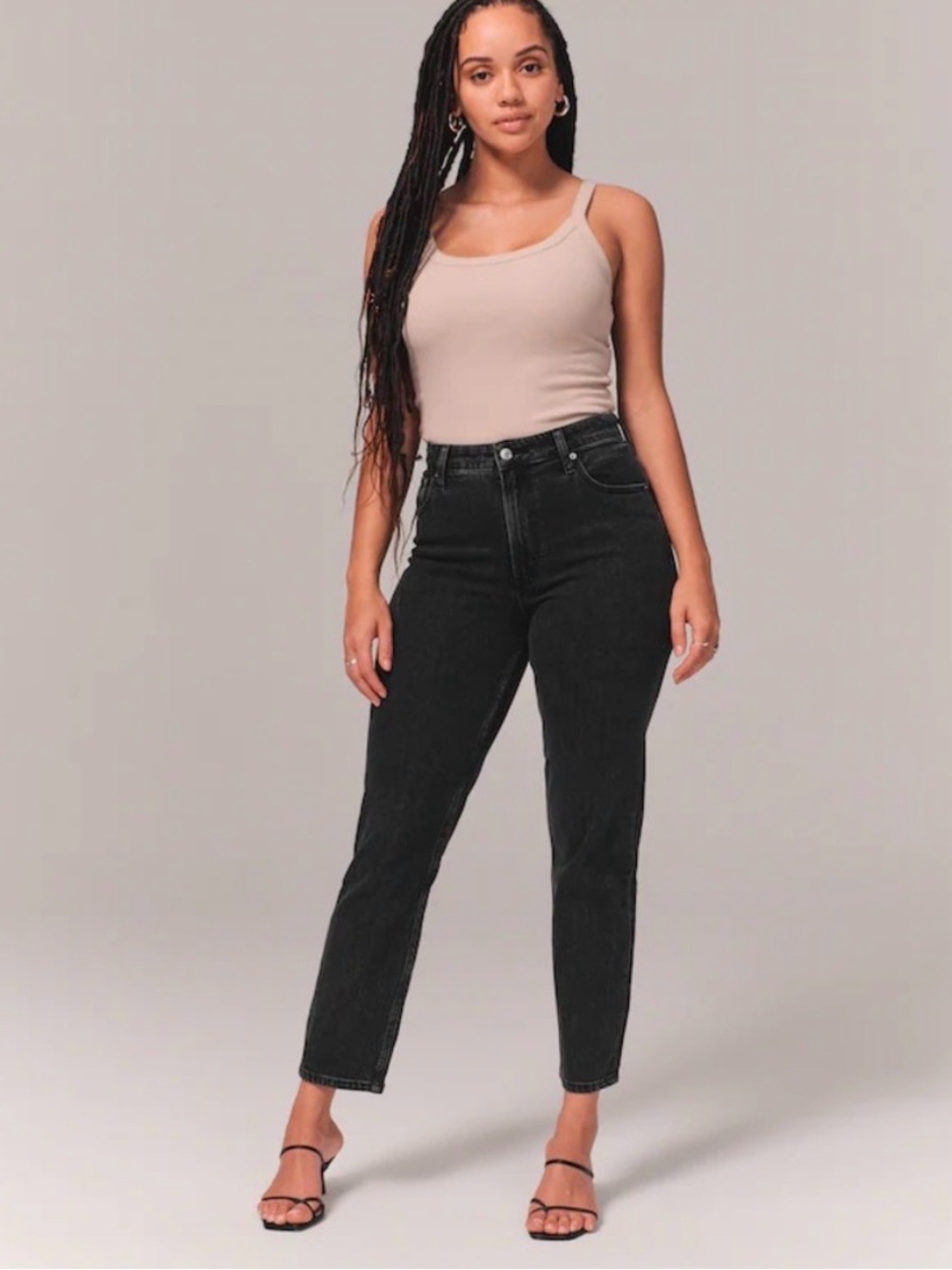 American Eagle Outfitters High-Rise Wash Black Skinny Jeans,Size 12-Short